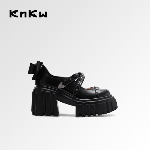 knkw蝶舞派对玛丽珍女鞋2025新款