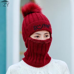 自行车电动车头部保暖冬天骑车戴的帽子女女士骑行专用挡风防寒帽