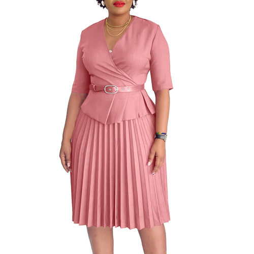 lady wear big size clothes plus size dress for Africa women