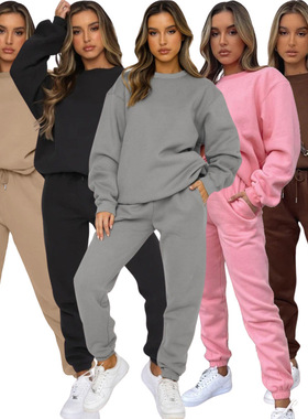 Autumn and winter suit warm long sleeve tracksuits new sets