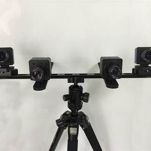 双目支架双相机板 立体视觉实验CCD支架 三维重建3D扫描仪固定板