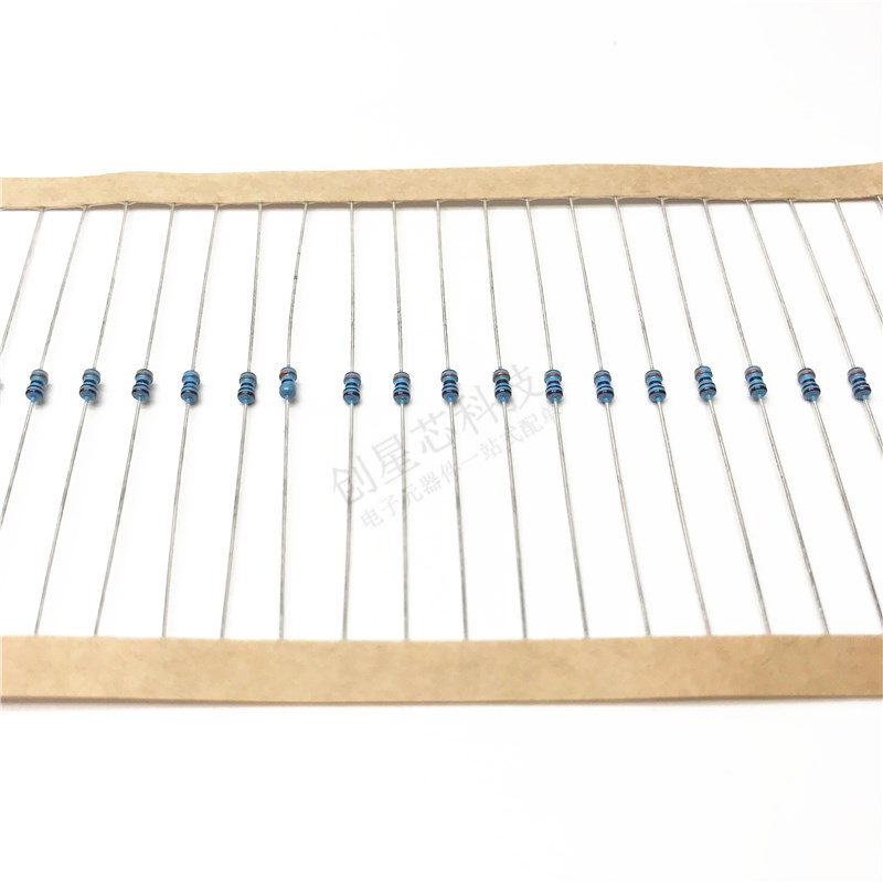 插件金属膜电阻 1/6W 1% 1R 1.2R 1.5R 1.8R 2R 2.2R 2.4R 多规格