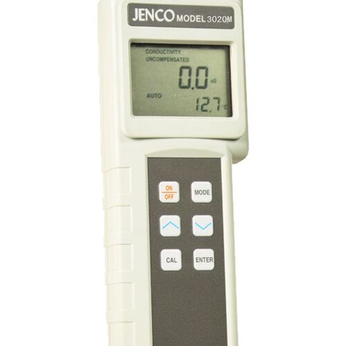 任氏JENCO3020M可携式电导率测试仪盐度计海水卤水咸度水质测量仪