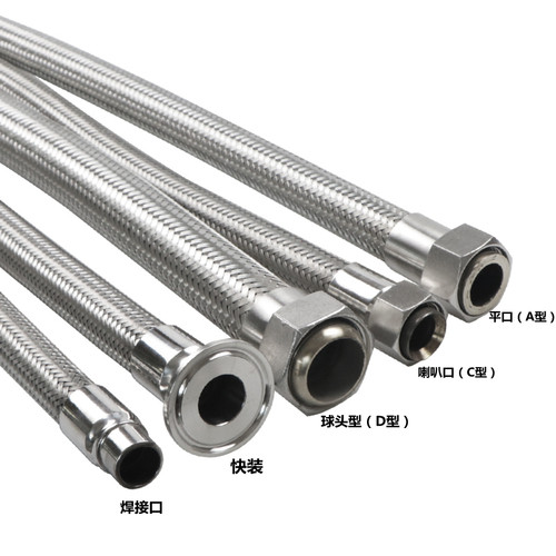 6分DN20G3/4-300--500-800-1000不锈钢编织管波纹管钢丝金属软管