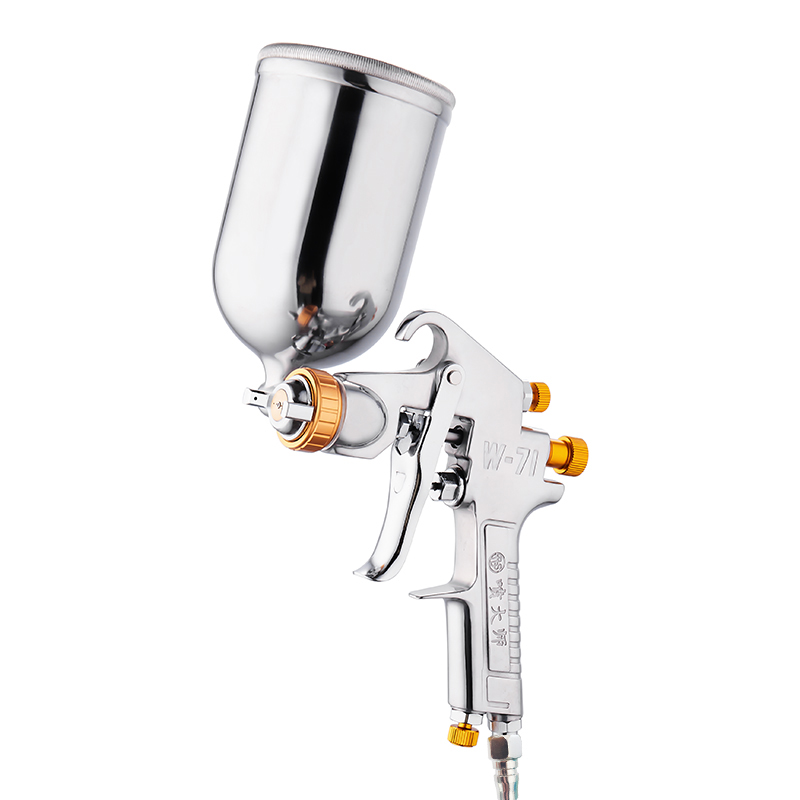 W-71W77下壶精品家具汽车油漆喷枪喷漆枪雾化气动喷胶枪