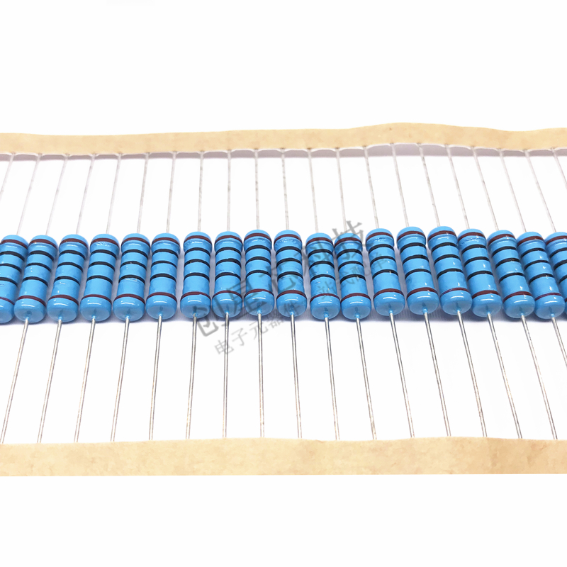 插件金属膜电阻 2W 1% 4.3K 4.7K 5.1K 5.6K 6.2K 6.8K全新多规格