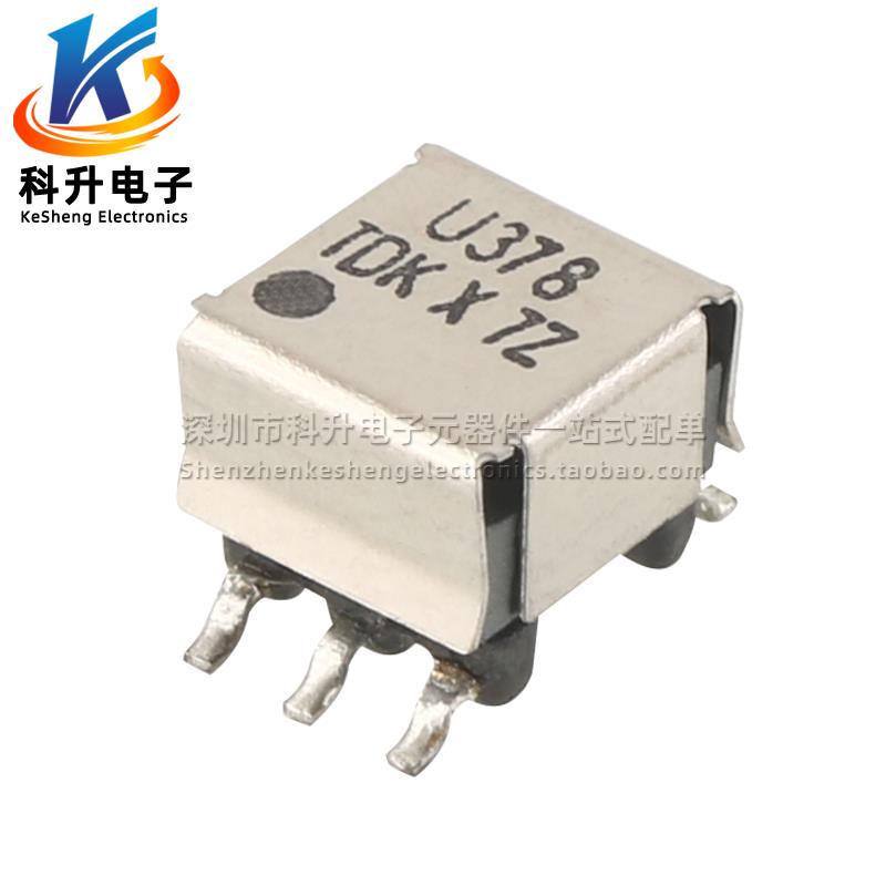 TRTEE5S-U378C002S 进口贴片EE5.0 282UH 1:1 隔离脉冲信号变压器