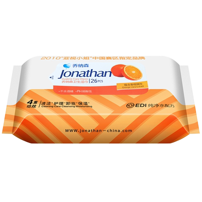 乔纳森卫生湿巾家用清洁护肤6片