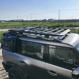 跨境JETOUR T2行李架适用于捷途旅行者山海T2车顶平台 爬梯 书包