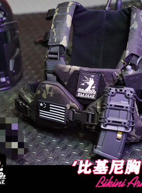 DMgear 原创战术  女生性感胸甲 比基尼盔甲 男女通用 颜色可定制