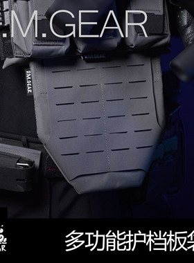 DMGear 战术背心护裆 多用途 军绿色防护MOLLE档板