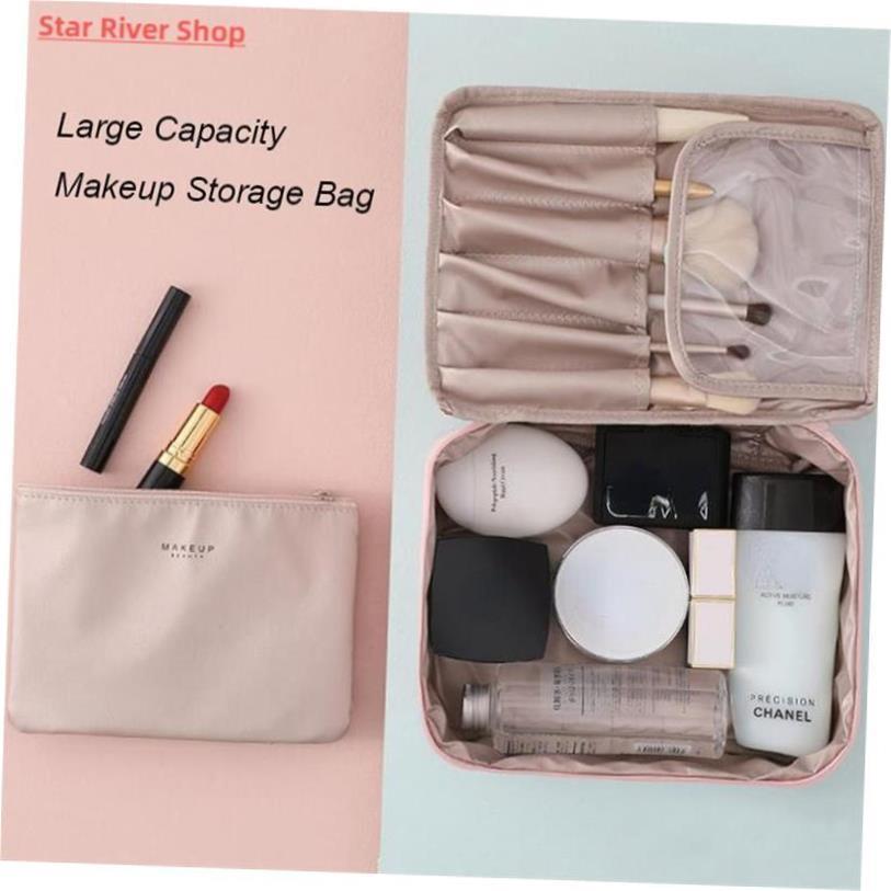 Makeup Bag For Women Toiletries Organizer Waterproof Travel