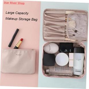 Makeup Bag For Women Toiletries Organizer Waterproof Travel