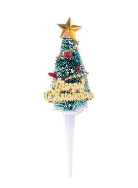 Christmas Tree Old Man Wreath Pine Cone Bell Mfen Paper Cu