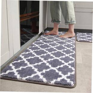 New Nordic stylelong strip kitchen floor mat bathroom
