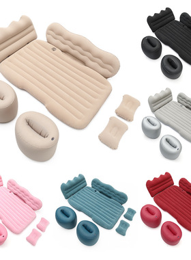 Inflatable sofa bed outdoor folding air cushion bed sofa