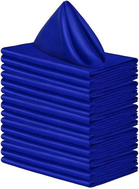 Silk Satin Cloth Napkin Dinner Napkins For Parties Weddings