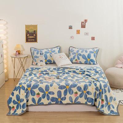 Blanket Quilt winter Double sided warmth Extra thick flannel