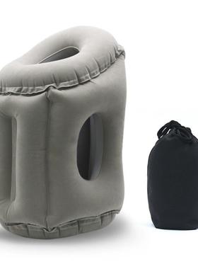 inflatable air pillow travel airplane rest sleep u shape