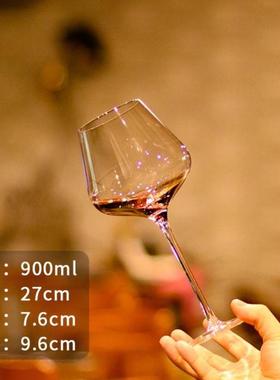 Crystal red wine glass elegant wine glasses Goblet高脚红酒杯