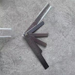 铁路轨缝塞尺 道轨测量组合塞尺 道岔轨缝尺 多功能道岔检测尺