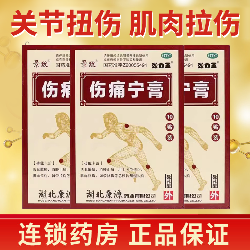 景致伤痛宁膏10贴装活血散淤消肿止痛关节扭伤韧带肌肉拉伤,OTC药品/国际医药,风湿骨外伤,淘宝优惠券,粉丝福利购,淘宝优惠卷