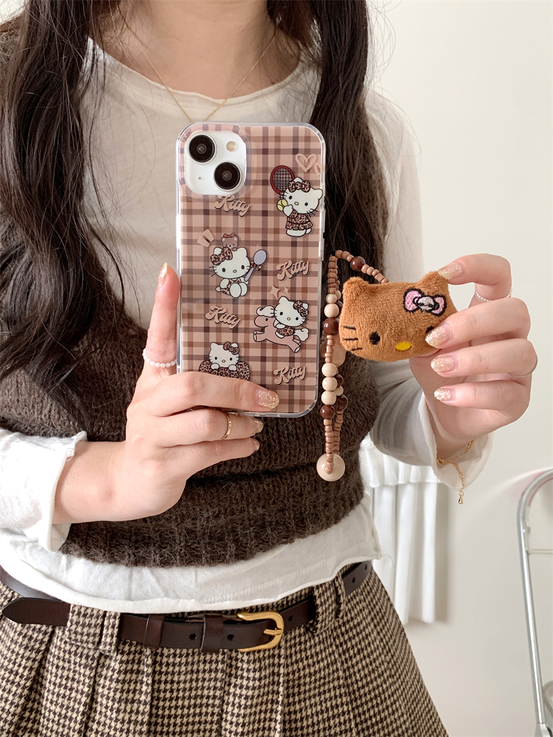 虹方卡通可爱kt猫手机壳15苹果