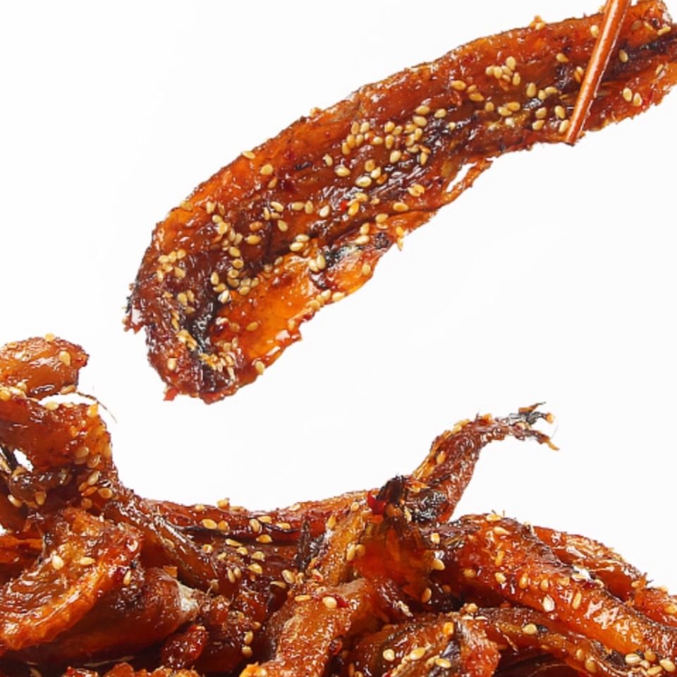 香辣鱼干马步鱼甜辣500g山东特产儿小吃网红办公室海味零食下酒菜