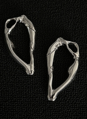 「异形扣」ironworks质感重工金属钥匙扣赛博风穿搭配件小众包挂