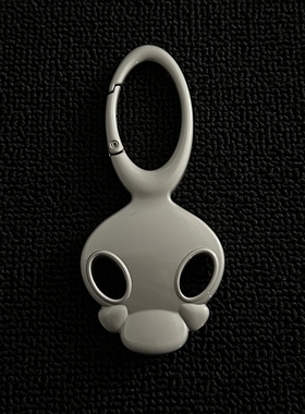 ironworks外星人金属重工钥匙扣挂件珍珠灰高级cleanfit质感配饰