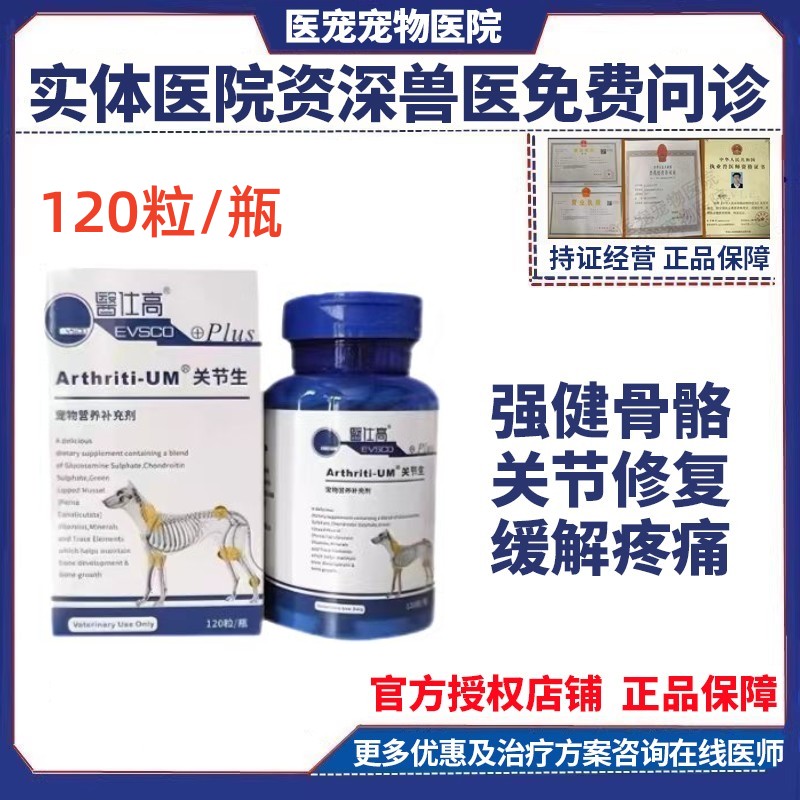 医仕高关节脱位犬猫通用术后补钙