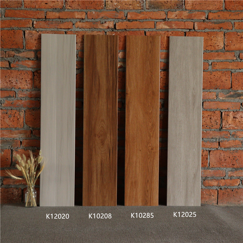 200x1000卧室阳台仿古木纹砖