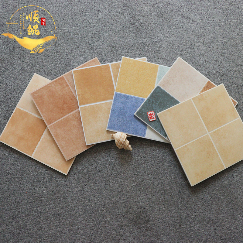 美式仿古砖300x300小地砖卫生间厨房墙砖田园阳台砖浴室防滑地砖