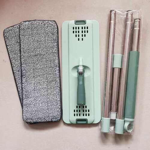 刮刮乐配件全套拖把杆替换布头平板拖把杆子免手洗懒人拖把替换布 - 封面
