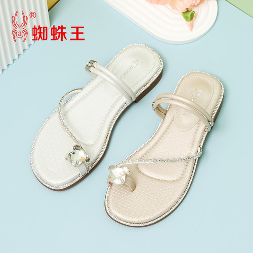 蜘蛛王女凉拖鞋夏季新款