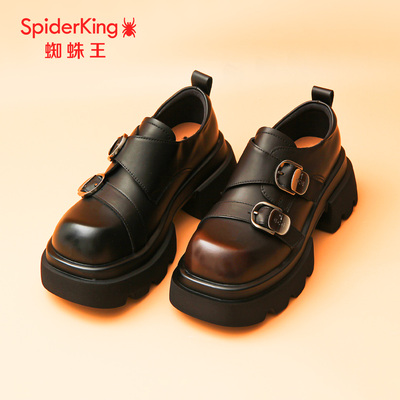 蜘蛛王女乐福鞋学院风秋季新款