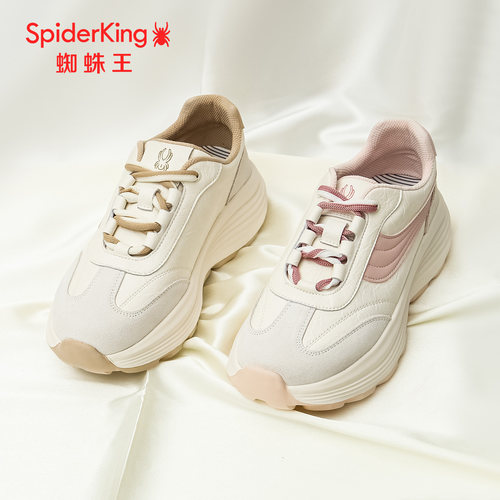 蜘蛛王百搭女德训鞋秋季新款