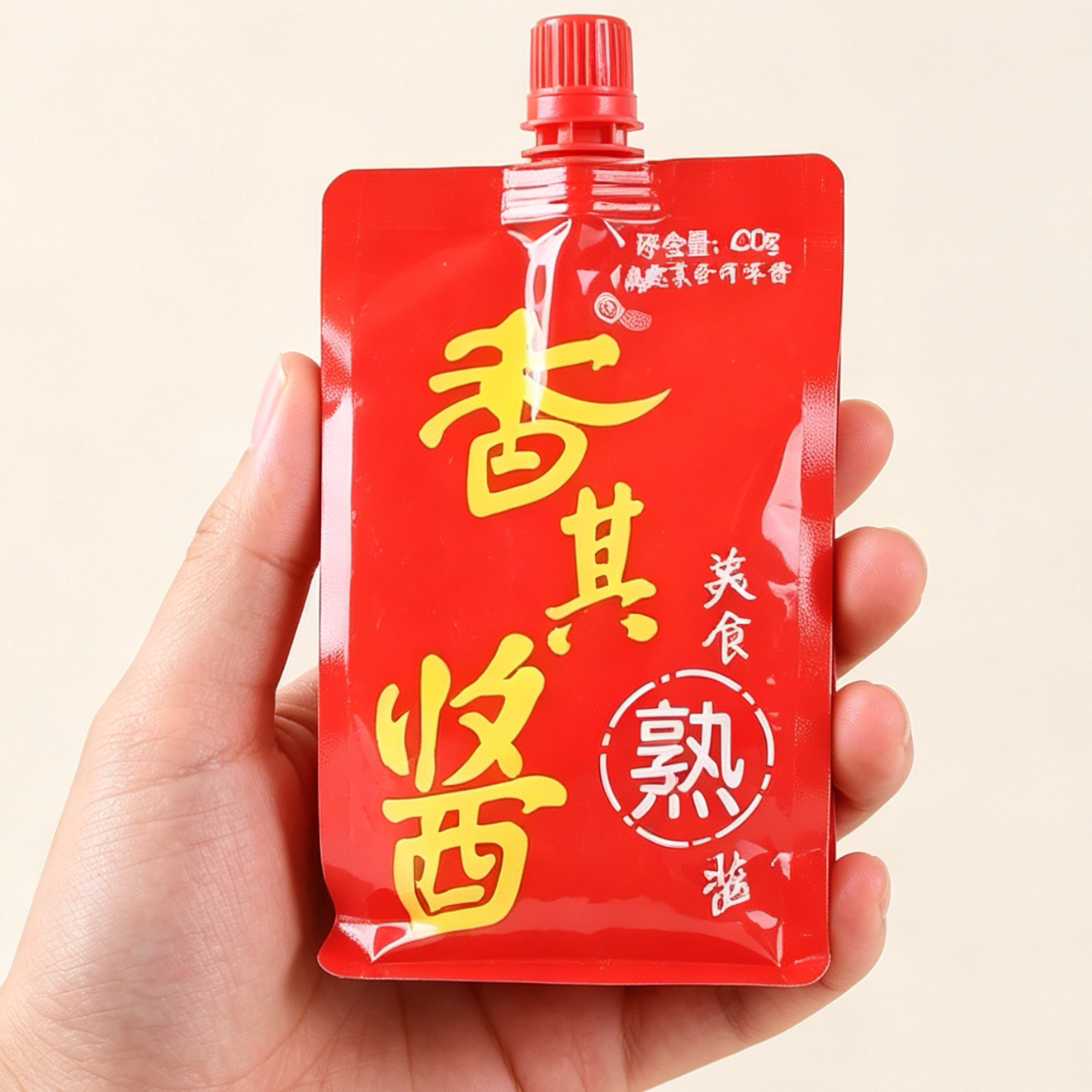 香其酱正宗东北大酱铁锅炖大葱蘸酱黄豆酱拌饭酱香其酱450g*5袋