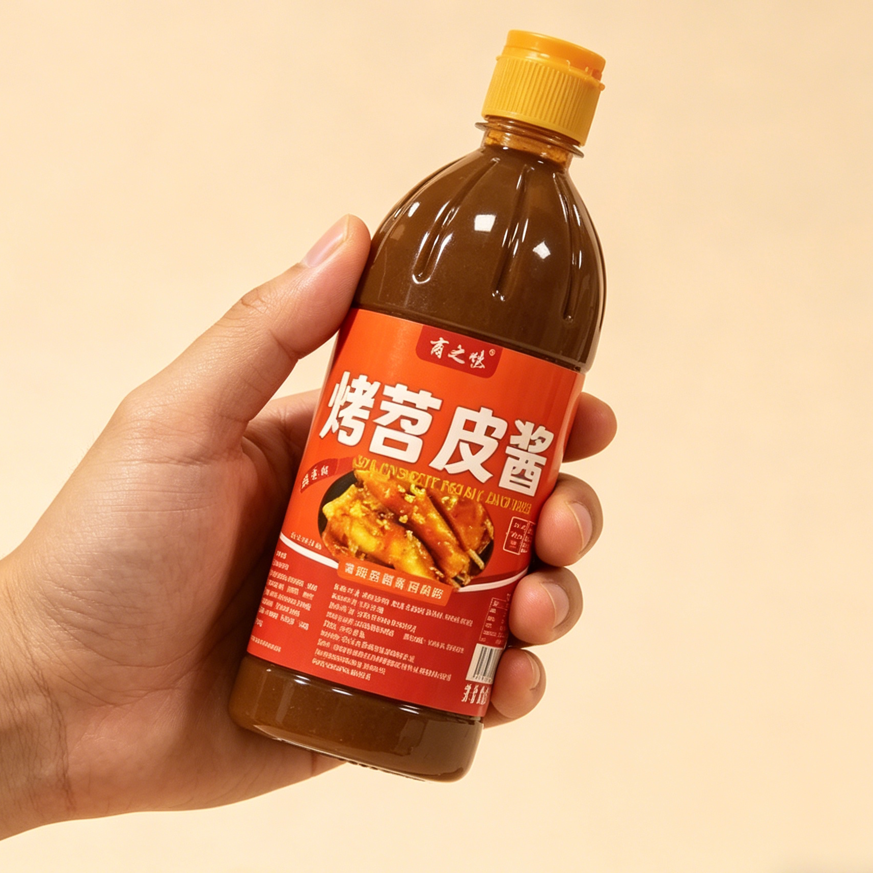 商之味烤苕皮酱烧烤调料豆干专用酱烤冷面香辣酱正宗烤苕皮酱