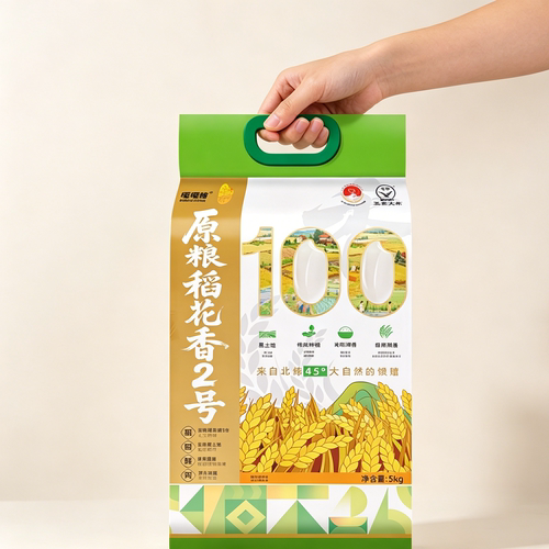【道台府】稻花香2号大米-5kg-真空袋-白