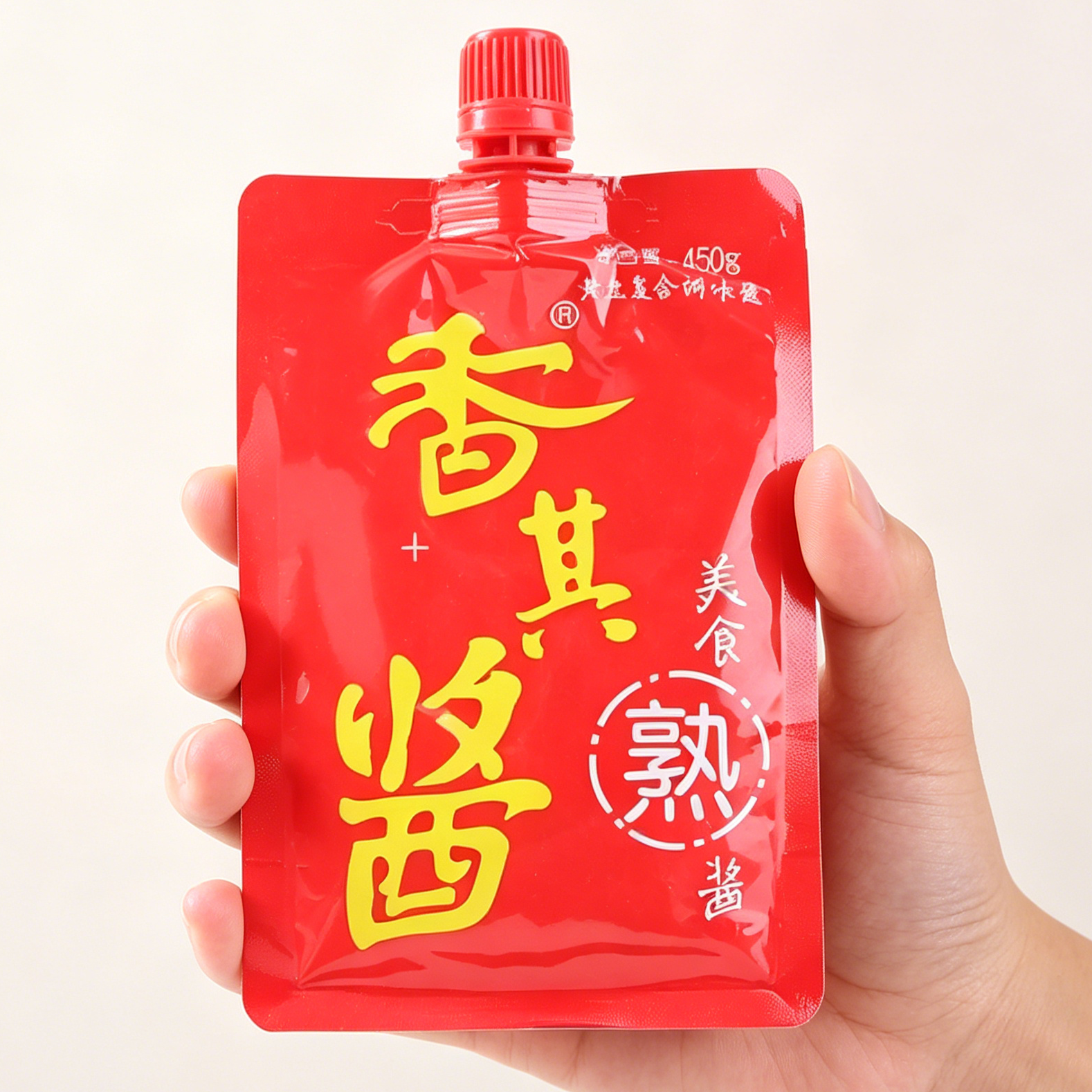 【香其】香其酱450g*2袋+香其酱100g*3袋组合·东北熟酱