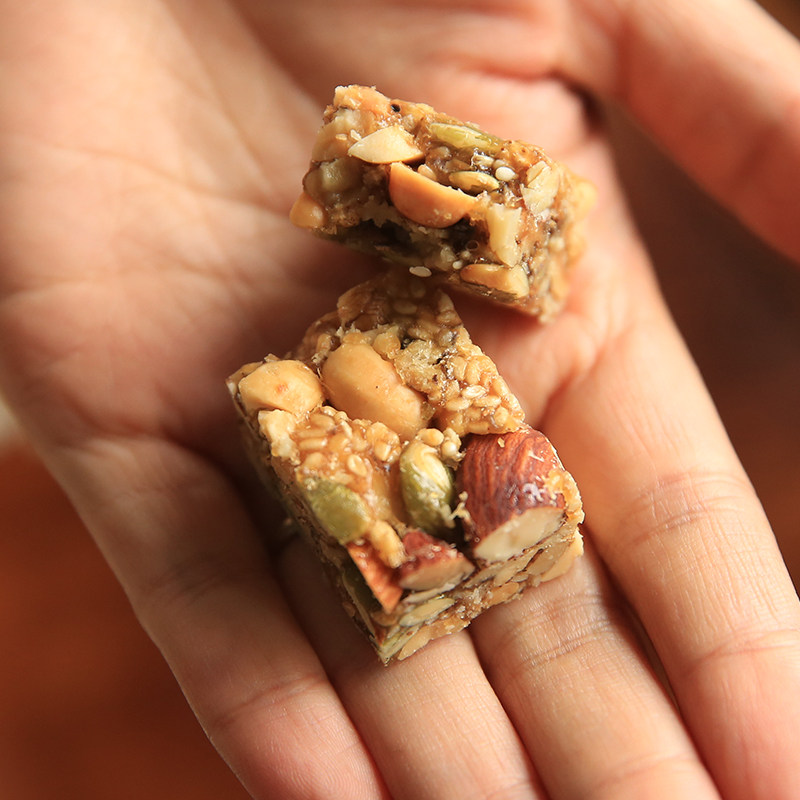 浔隐山 坚果酥 果仁酥糖 腰果核桃花生杏仁芝麻糕点零食小吃200g