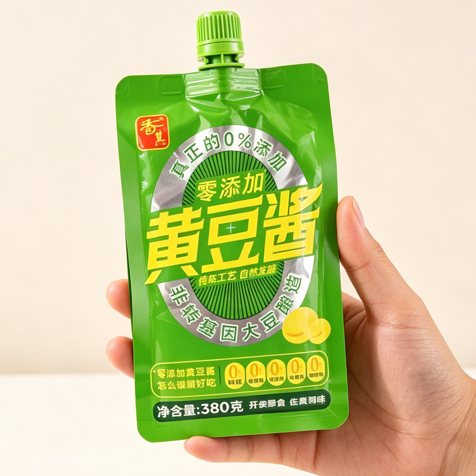 香其东北老式大酱200g*5袋·铁锅炖·大葱蘸酱蘸酱菜香辣酱调味酱