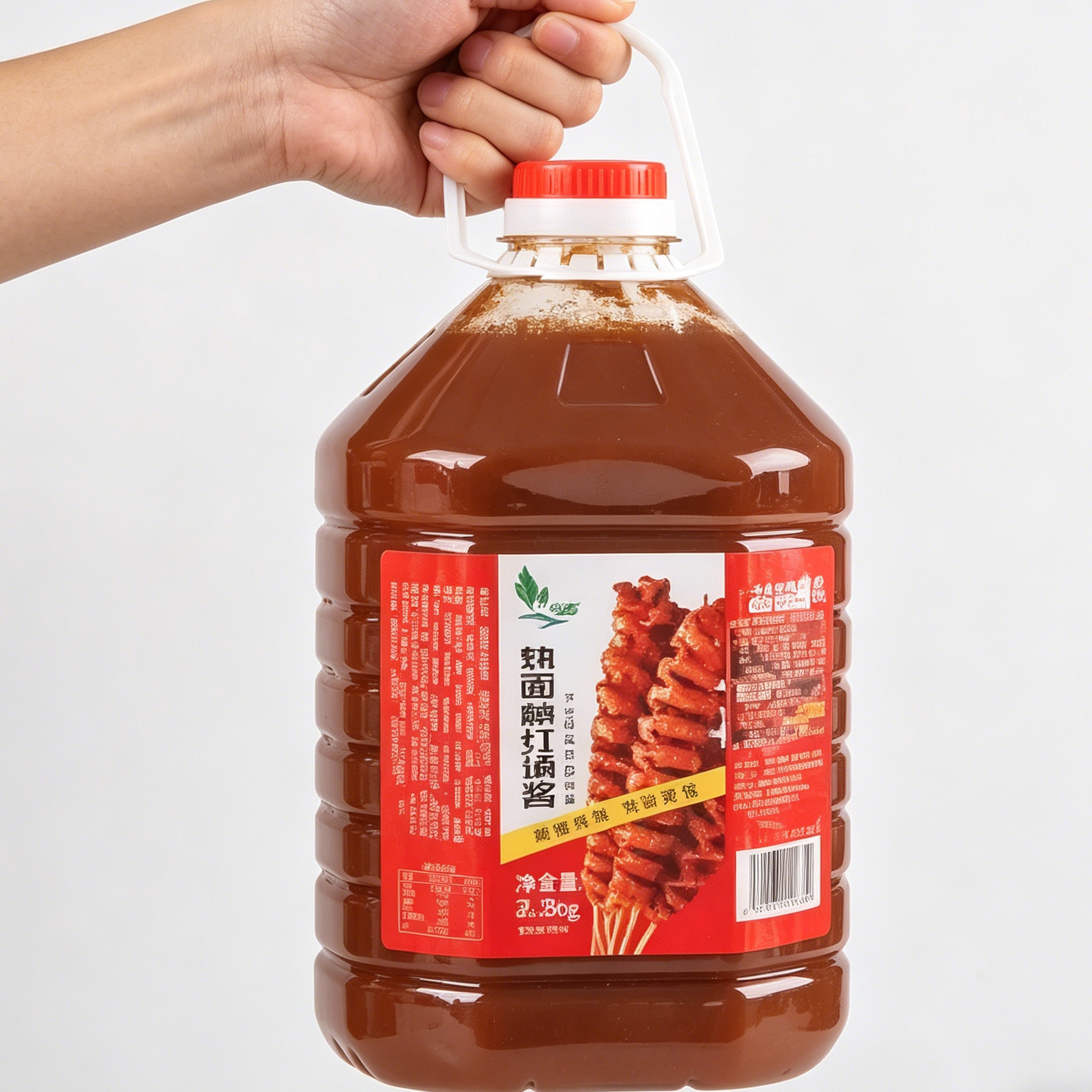 绿航烤面筋红油酱专用料红油酱烧烤酱商用烤鱿鱼铁板烧专用酱料