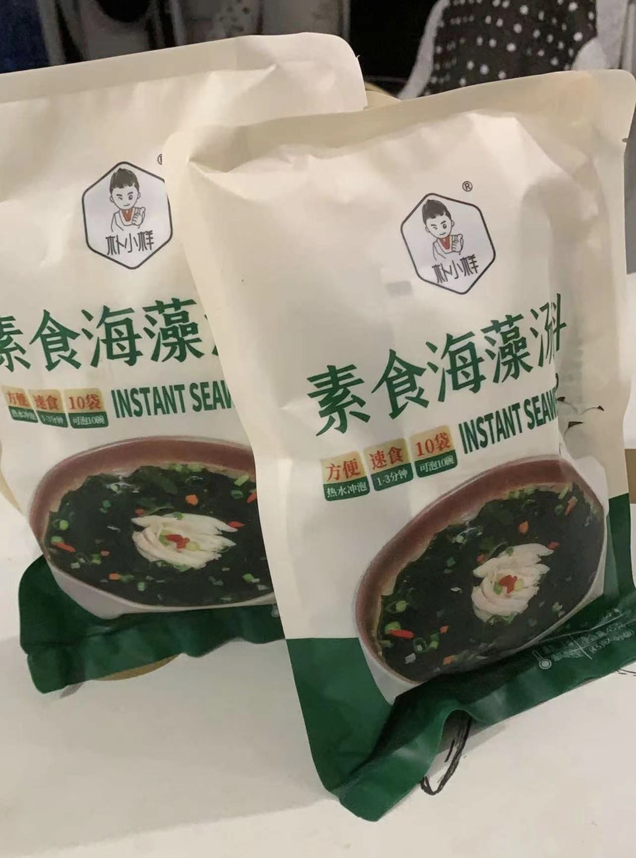 朴小样pxy低脂裙带菜冲泡速食