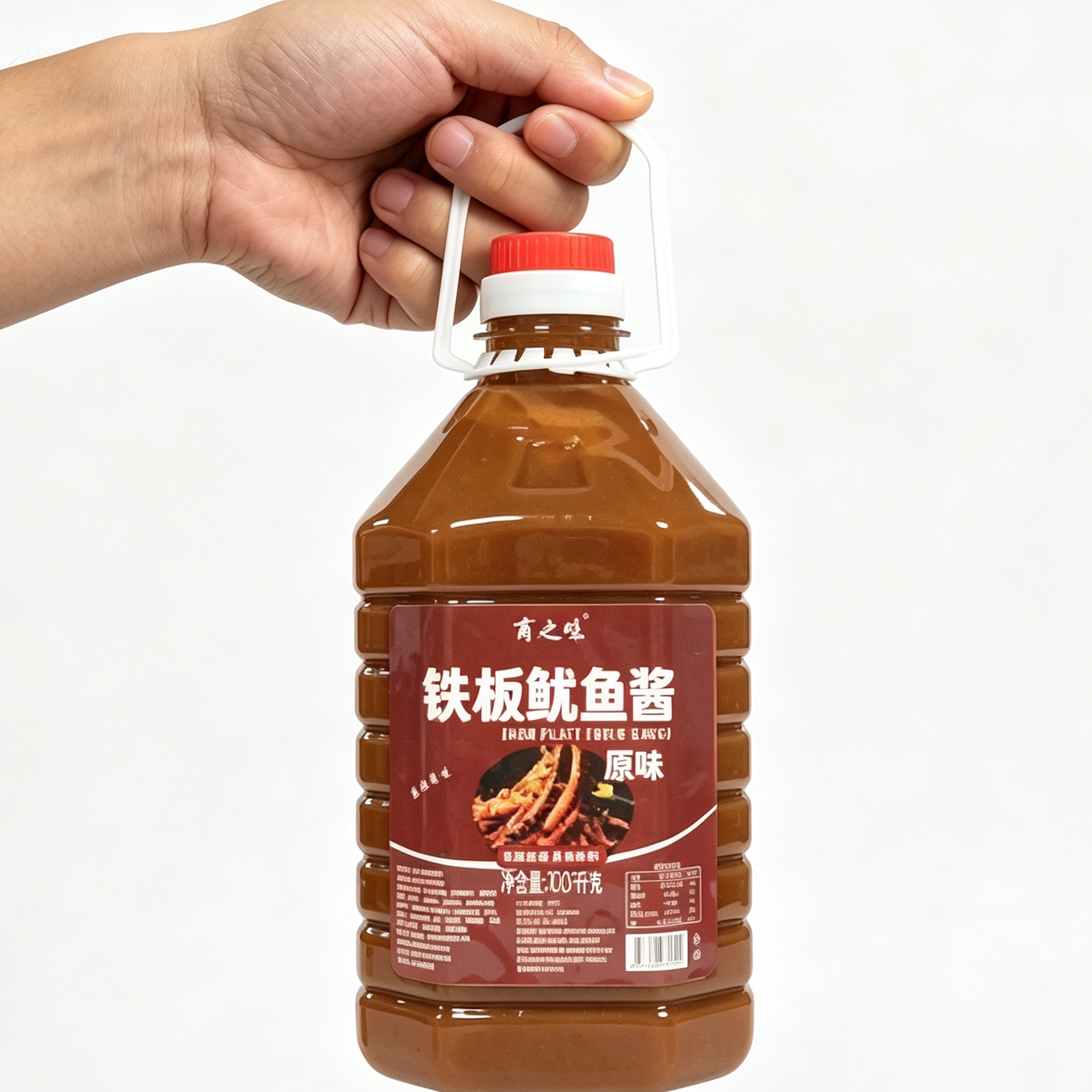 商之味铁板鱿鱼酱铁板烧专用酱料铁板鸭肠酱料烤鱿鱼酱商用