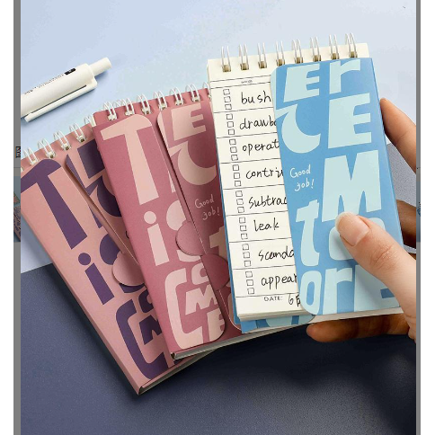 英语背单词本记忆本艾宾浩斯记忆曲线随身便携口袋笔记本日用套装