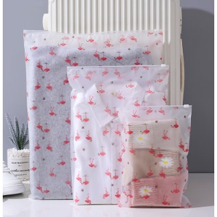 磨砂拉链袋自封塑料袋服装收纳袋磨砂T恤内衣外套裤子袜子包装袋