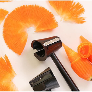 果蔬卷花器多功能刨花器家用黄瓜萝卜螺旋卷片器刻花工具土豆神器