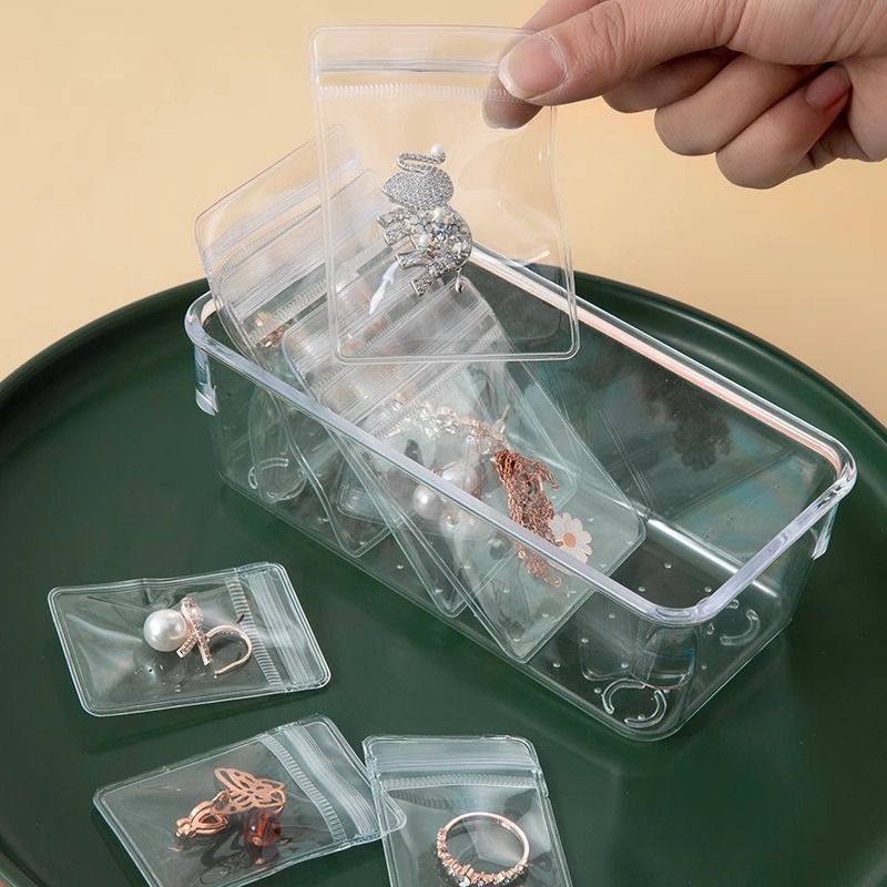 防氧化收纳袋首饰盒耳环耳钉项链手饰珠宝店专用耳饰戒指透明,收纳整理,其他收纳袋,淘宝优惠券,粉丝福利购,淘宝优惠卷
